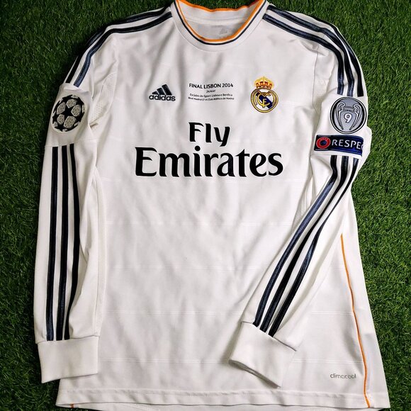 Cristiano Ronaldo Real Madrid UEFA FINAL 2013 2014 Soccer Jersey Shirt M - Picture 2 of 9